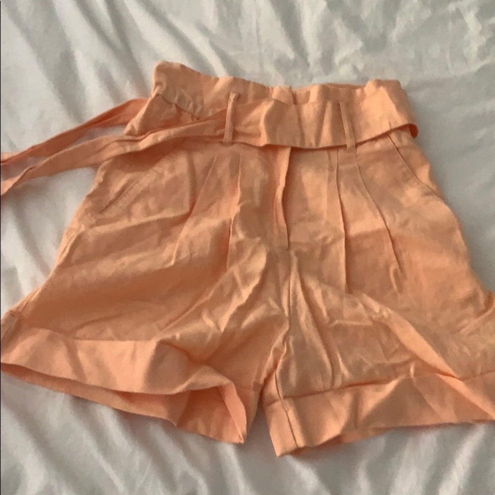 linen bermuda shorts